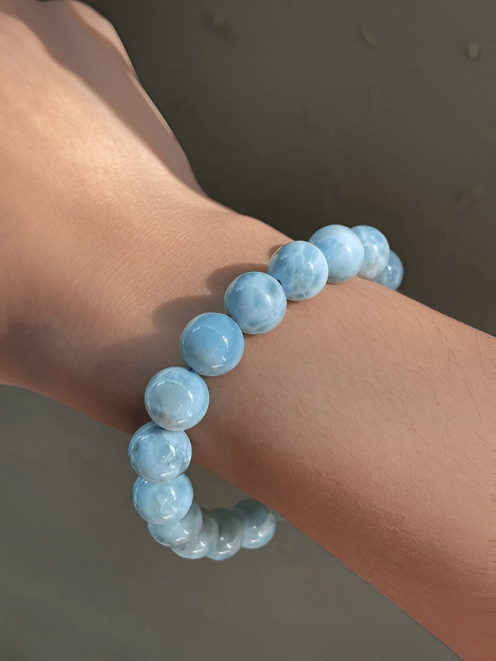 Larimar Round Beads