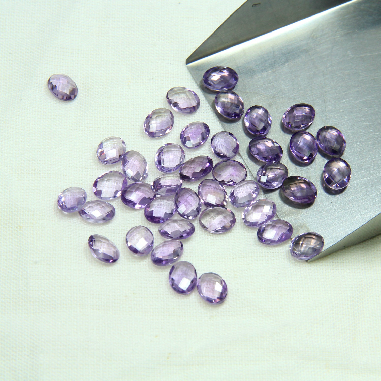 Brazil Amethyst 6x4 Checker brolitte