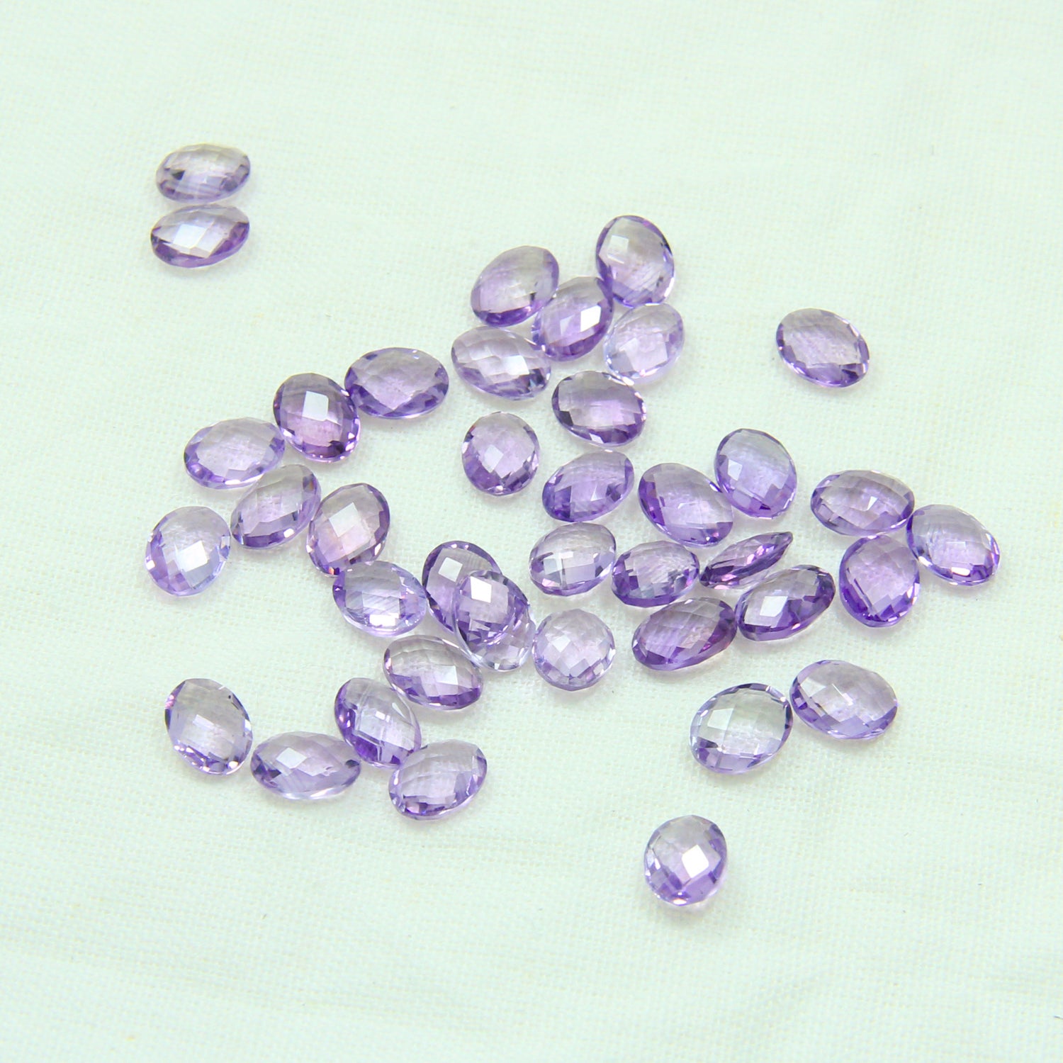 Brazil Amethyst 6x4 Checker brolitte