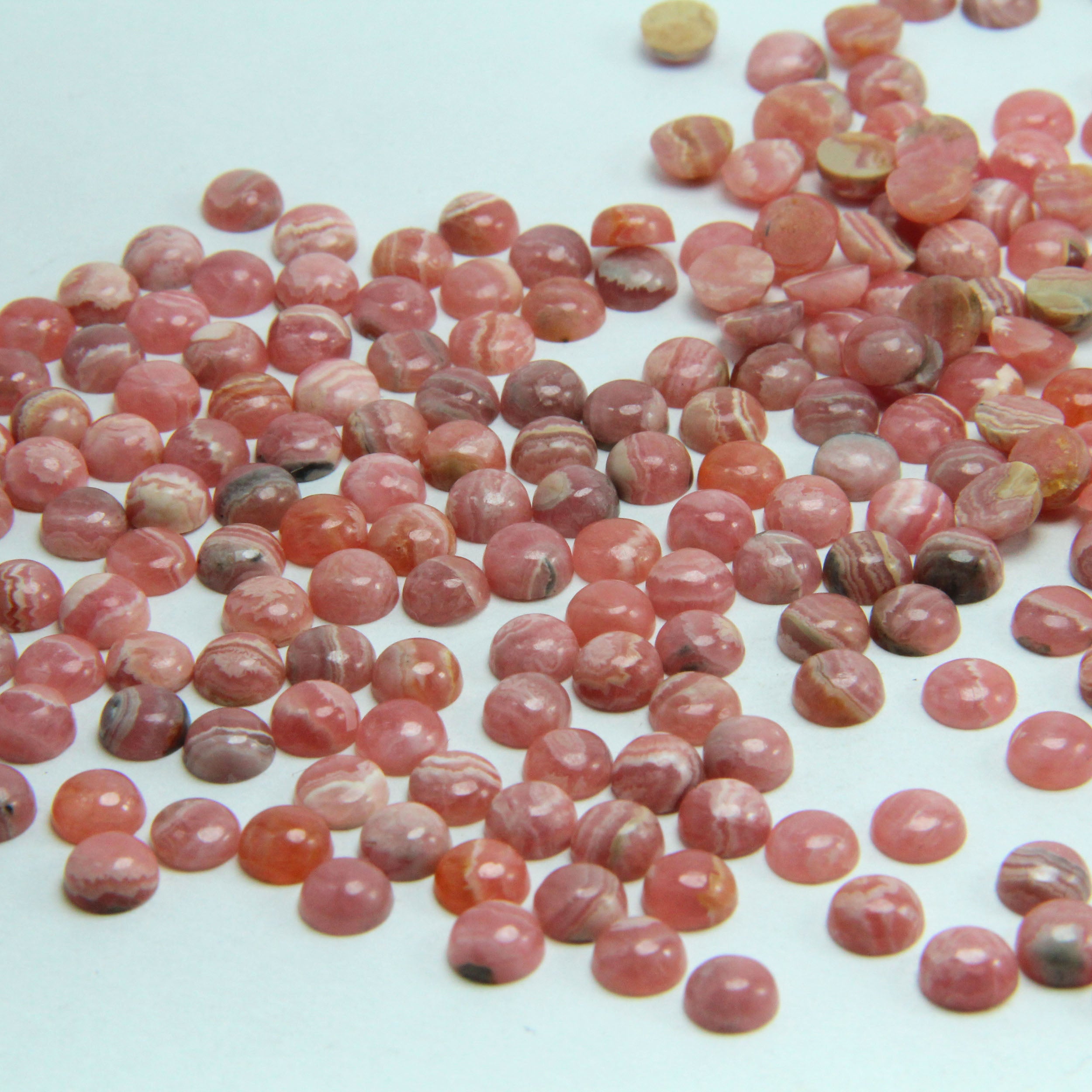 Rhodochrosite Round cabochon