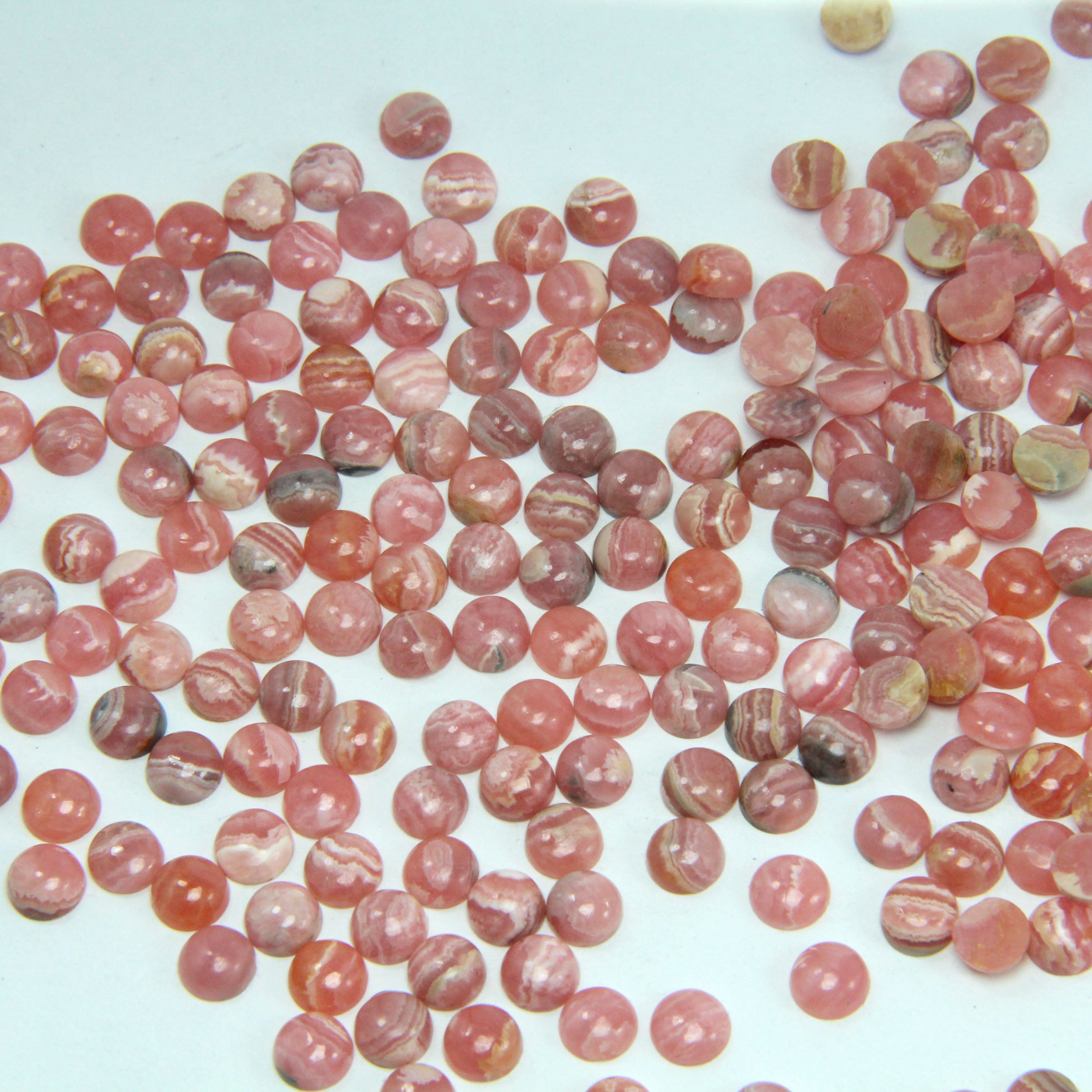 Rhodochrosite Round cabochon