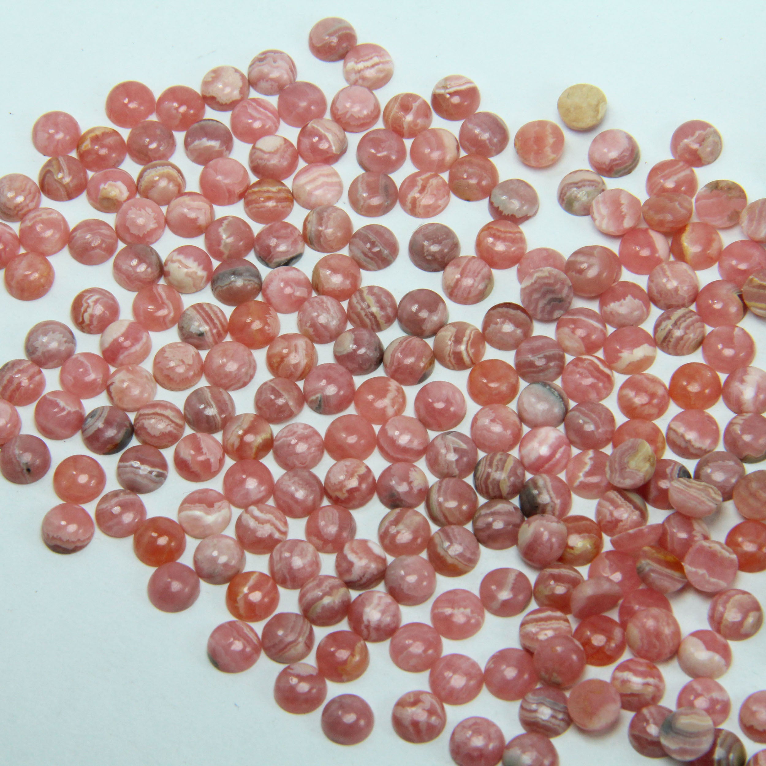 Rhodochrosite Round cabochon