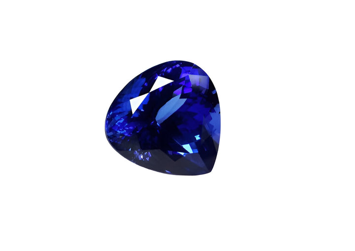 Tanzanite heart Shape normal Cut