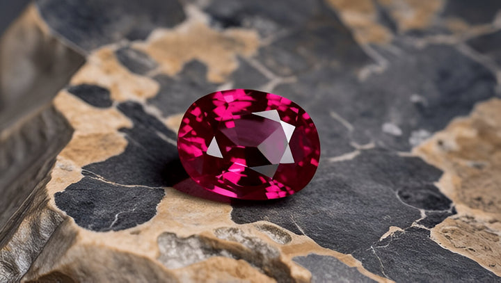 RUBY LIGHT TOURMALINE 6X8 OVAL FACETED